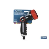 Comprar PISTOLA DE RIEGO CON CONTROL DE CAU Cofan | almacendeferreteriacor.es