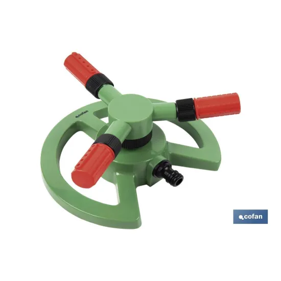 Comprar ASPERSOR ROTACIONAL DE 3 BRAZOS (PA Cofan | almacendeferreteriacor.es