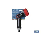 Comprar PISTOLA DE RIEGO 7 POSICIONES CON C Cofan | almacendeferreteriacor.es