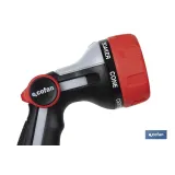 Comprar PISTOLA DE RIEGO 7 POSICIONES CON C Cofan | almacendeferreteriacor.es
