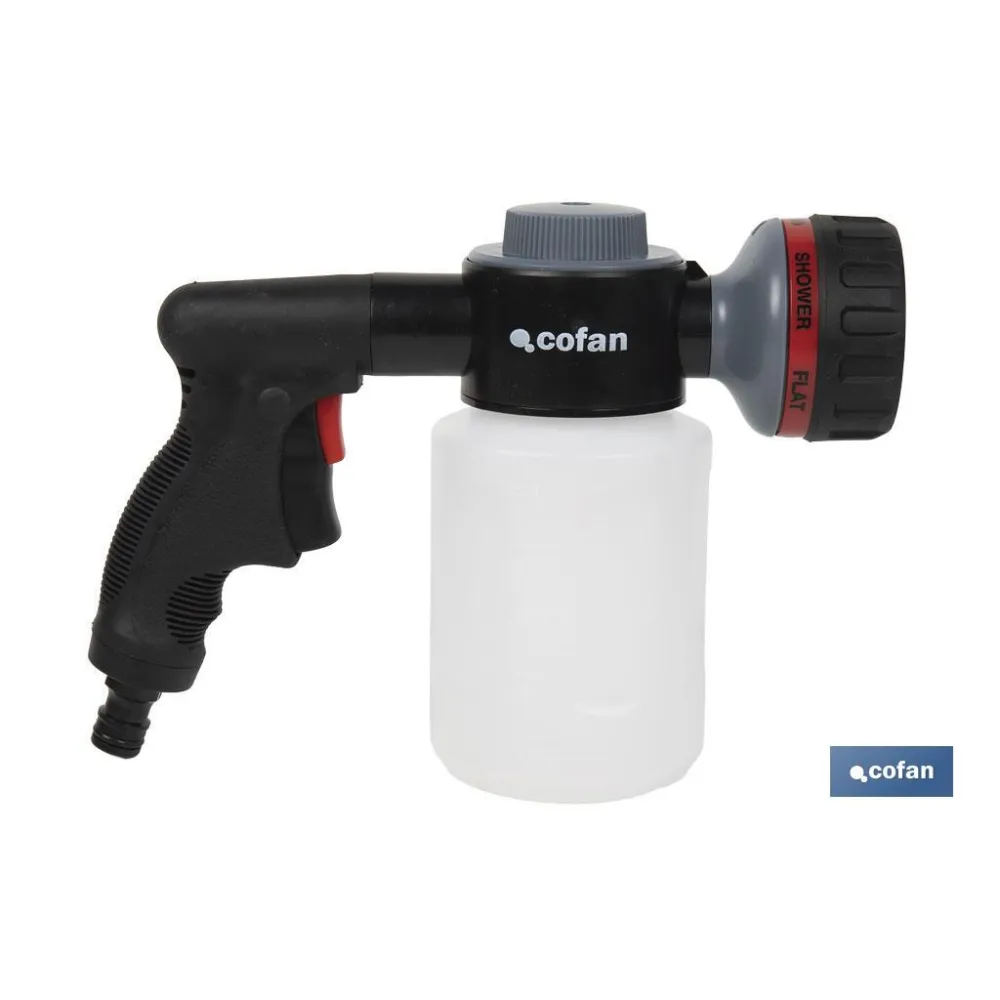 Comprar PISTOLA DE RIEGO 6 POSICIONES CON D Cofan | almacendeferreteriacor.es