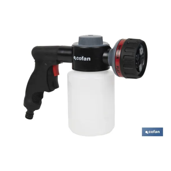 Comprar PISTOLA DE RIEGO 6 POSICIONES CON D Cofan | almacendeferreteriacor.es