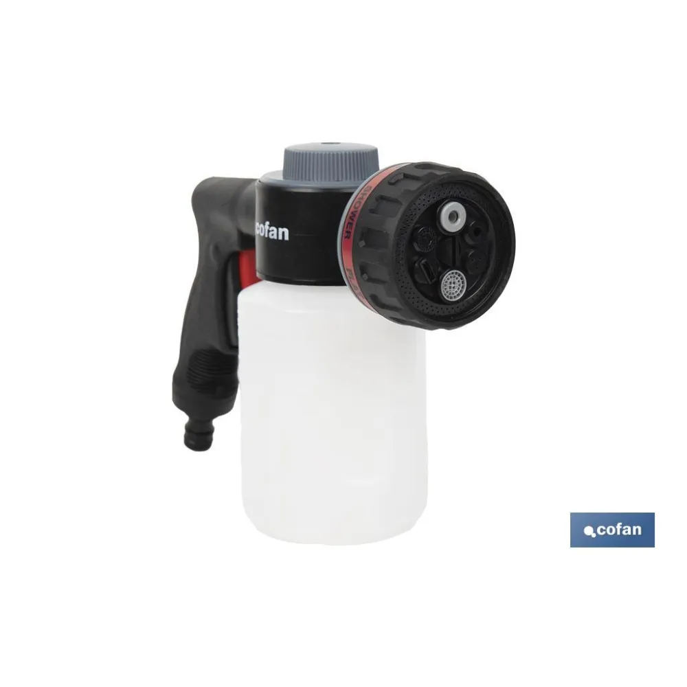 Comprar PISTOLA DE RIEGO 6 POSICIONES CON D Cofan | almacendeferreteriacor.es