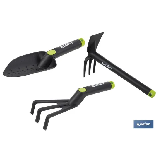 Comprar KIT DE HERRAMIENTAS PARA JARDINERÍA Cofan | almacendeferreteriacor.es