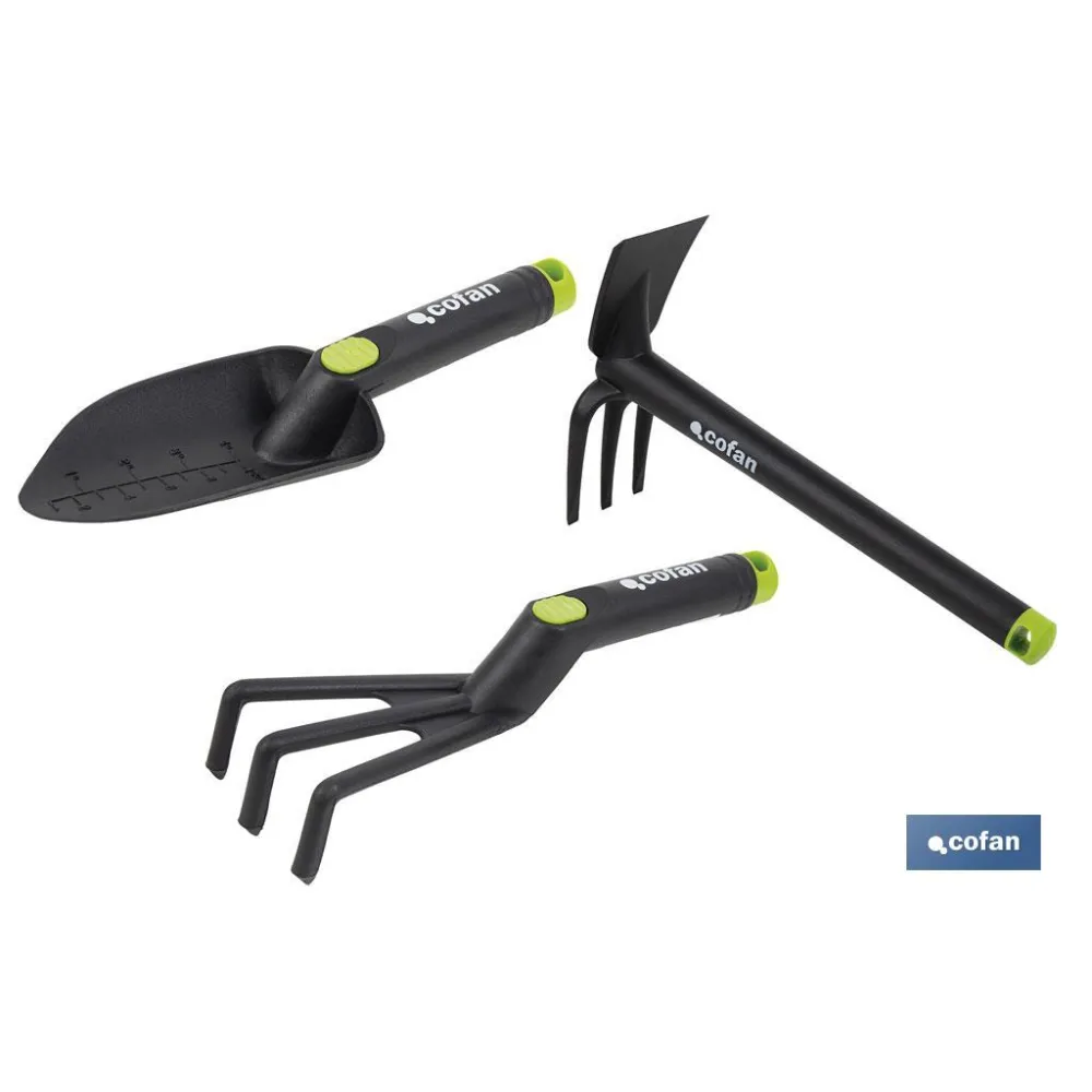 Comprar KIT DE HERRAMIENTAS PARA JARDINERÍA Cofan | almacendeferreteriacor.es