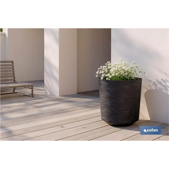 Comprar MACETA O MACETERO GAMA TEXTIL COLOR Cofan | almacendeferreteriacor.es