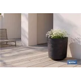 Comprar MACETA O MACETERO GAMA TEXTIL COLOR Cofan | almacendeferreteriacor.es