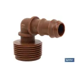 Comprar CON. EN CODO R.MACHO Ø16MM-3/4 (MAR Cofan | almacendeferreteriacor.es