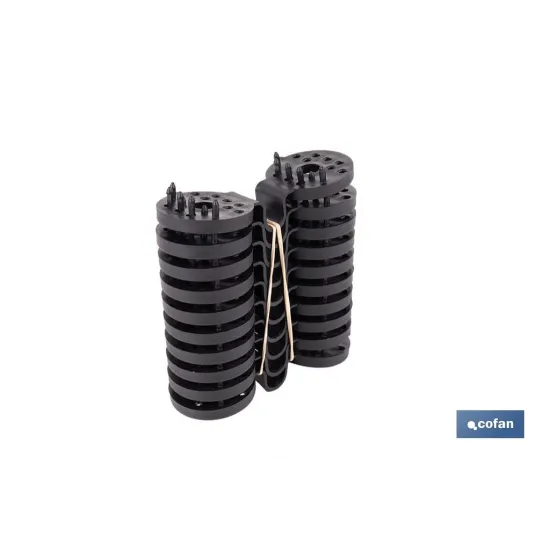 Comprar PACK 10 UDS. PINZA NEGRA PARA MALLA Cofan | almacendeferreteriacor.es