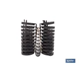 Comprar PACK 10 UDS. PINZA NEGRA PARA MALLA Cofan | almacendeferreteriacor.es