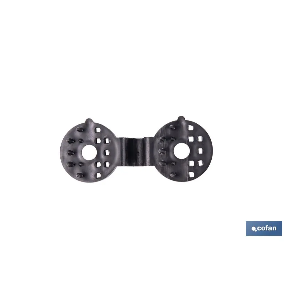 Comprar PACK 10 UDS. PINZA NEGRA PARA MALLA Cofan | almacendeferreteriacor.es
