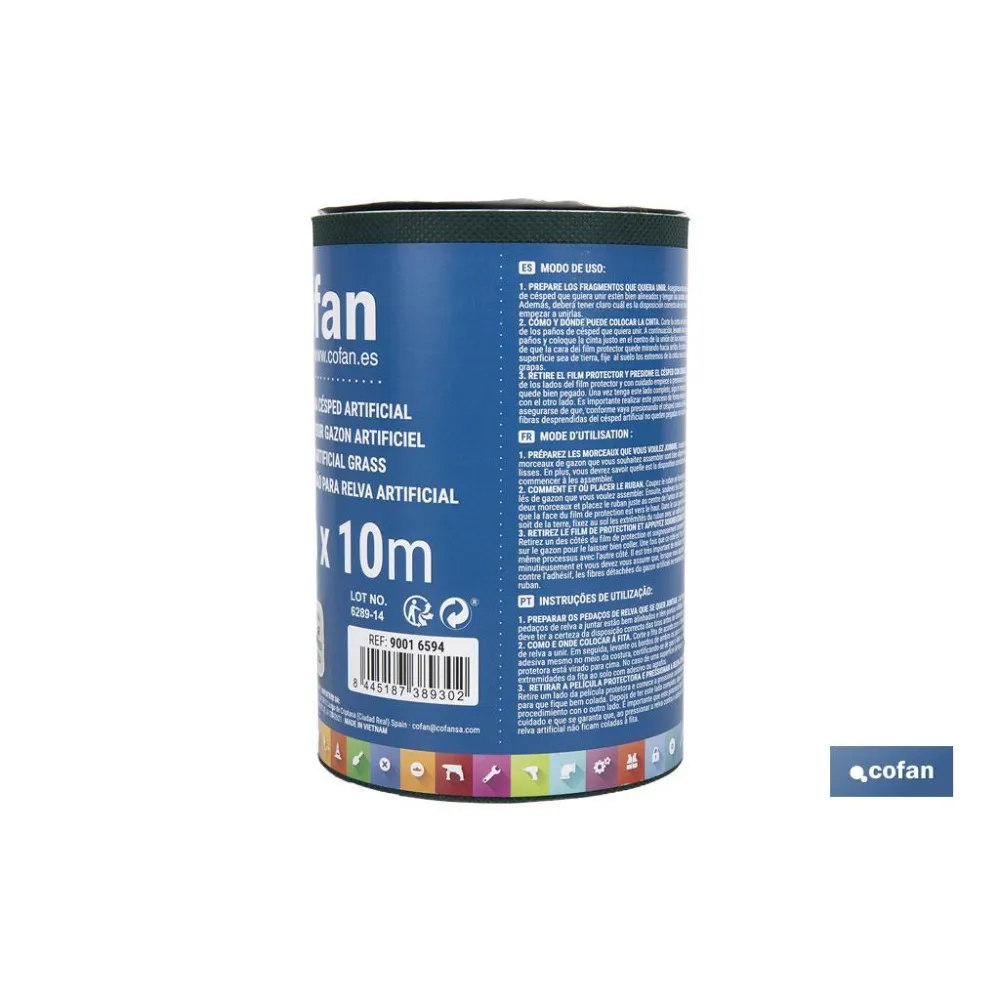 Comprar CINTA DE UNIÓN PARA CÉSPED ARTIFICI Cofan | almacendeferreteriacor.es