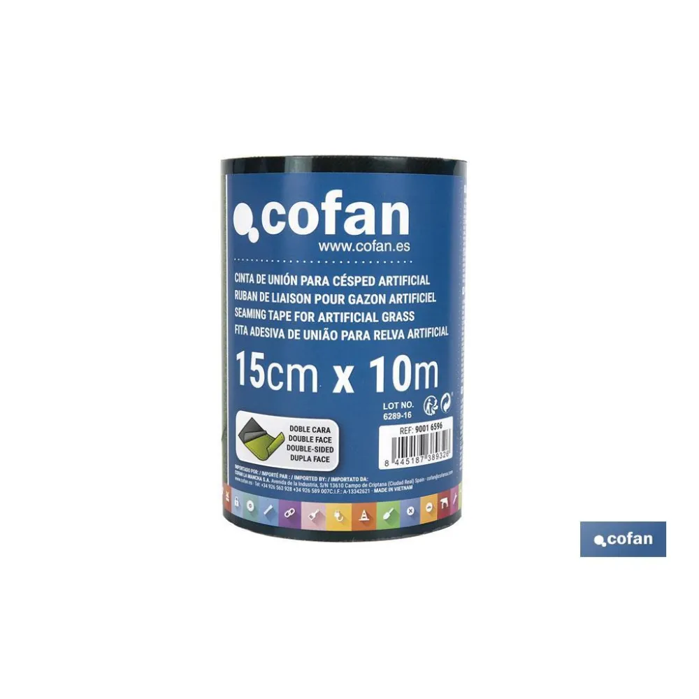 Comprar CINTA DE UNIÓN PARA CÉSPED ARTIFICI Cofan | almacendeferreteriacor.es