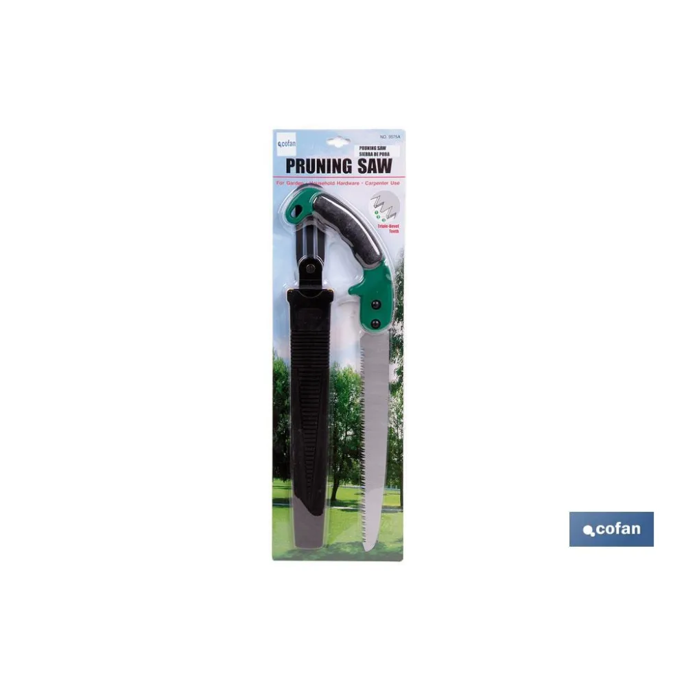 Comprar SIERRA DE PODA CON FUNDA 500mm (PAC Cofan | almacendeferreteriacor.es