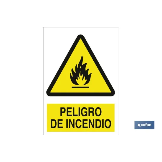 Comprar SEÑAL POLIESTIRENO 210X148 MM. (PAC Cofan | almacendeferreteriacor.es