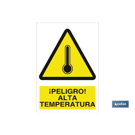 Comprar SEÑAL ADHESIVA 148X105 MM. (PACK: 1 Cofan | almacendeferreteriacor.es
