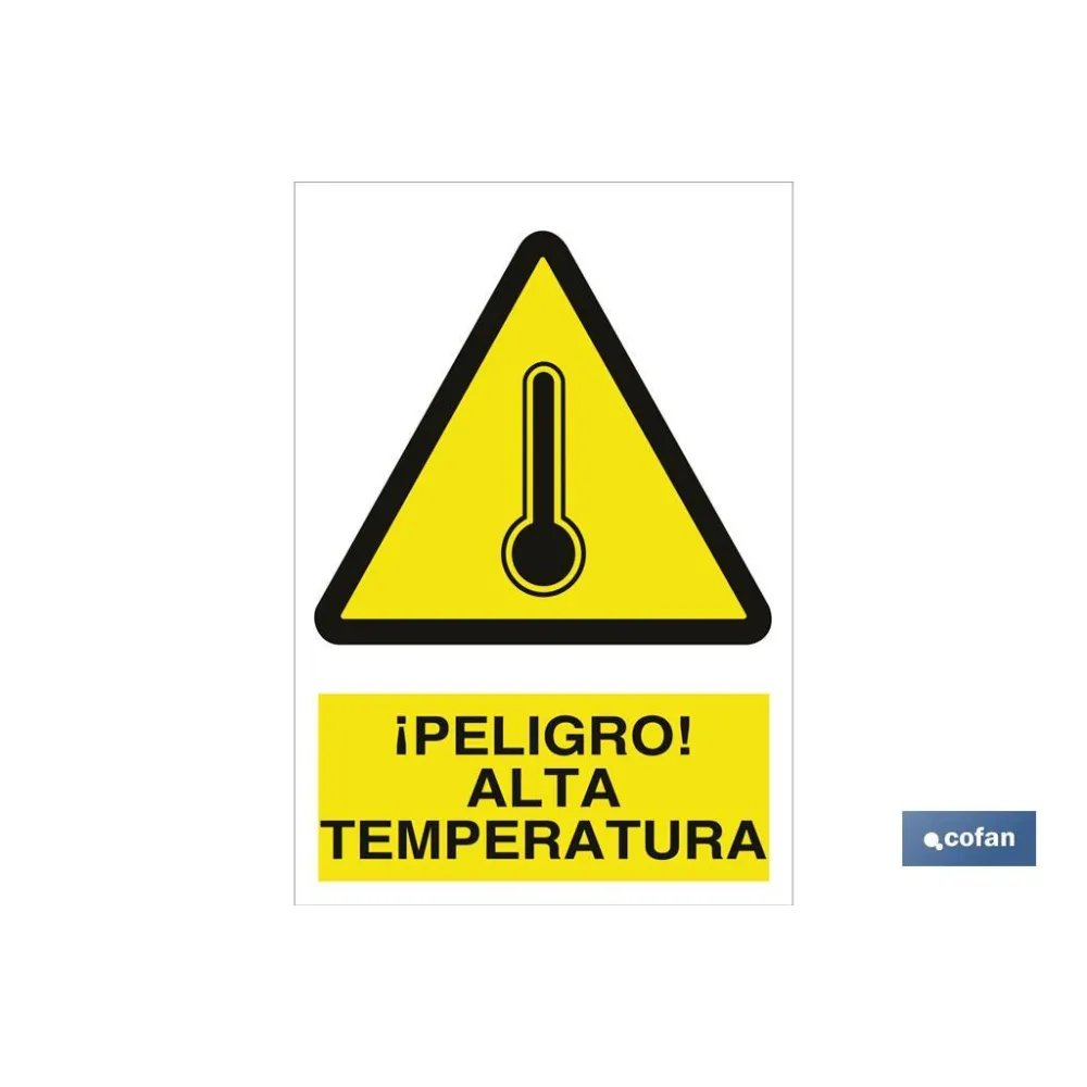 Comprar SEÑAL POLIESTIRENO 210X148 MM. (PAC Cofan | almacendeferreteriacor.es