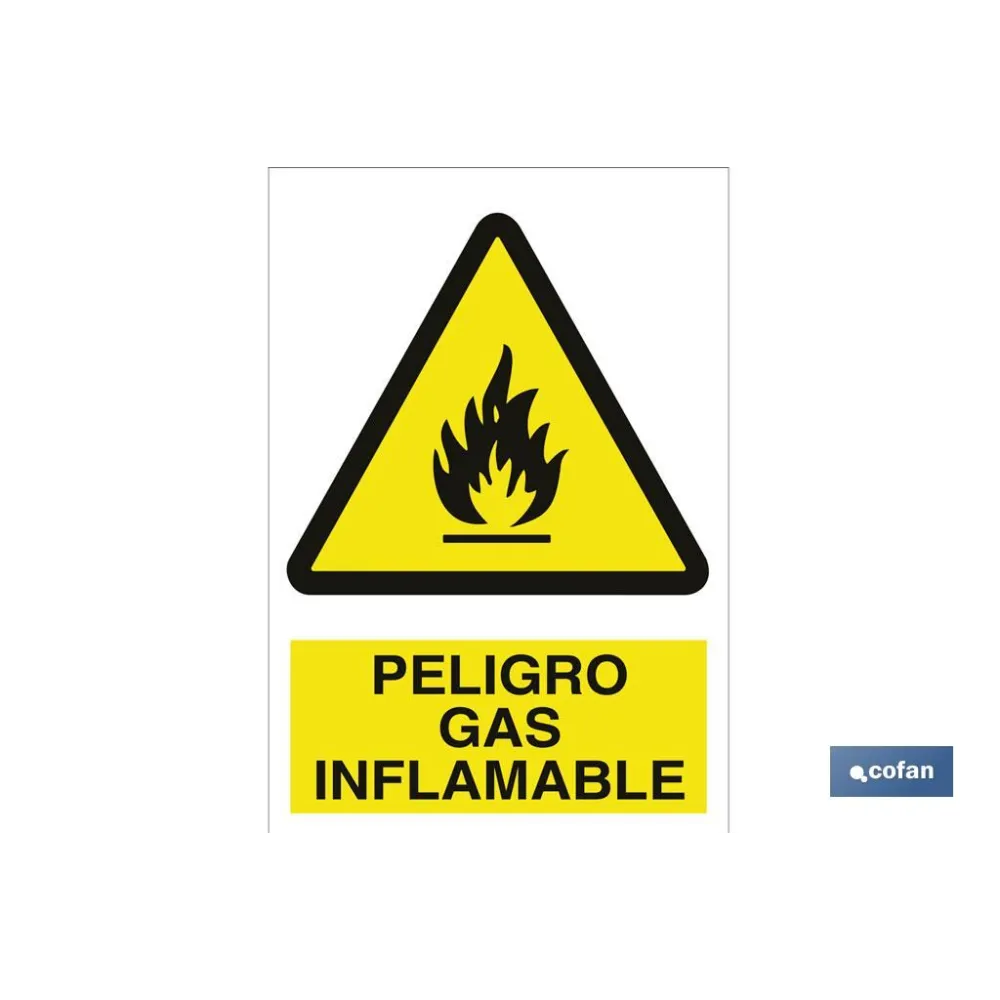 Comprar SEÑAL POLIESTIRENO 210X148MM. (PACK Cofan | almacendeferreteriacor.es