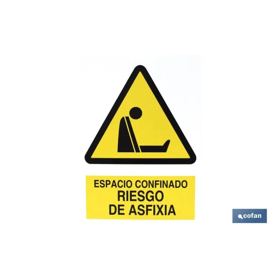 Comprar SEÑAL POLIESTIRENO 210 X 148 MM (PA Cofan | almacendeferreteriacor.es