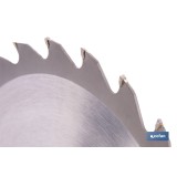 DISCO CORTE PARA MADERA Ø185 MM X 16 MM X 2,4 MM X 24 DIENTES