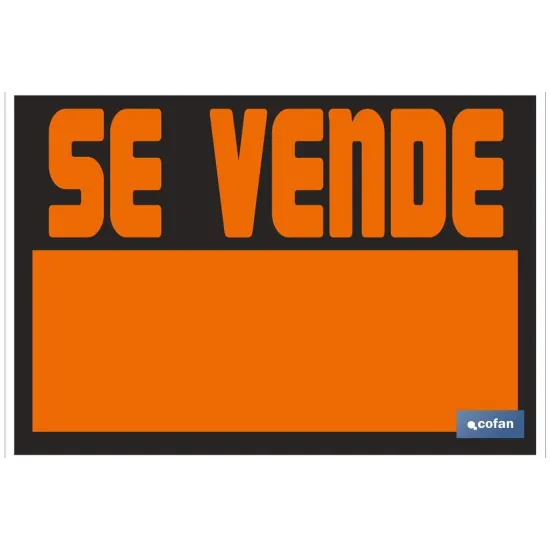 Comprar SEÑAL POLIESTIRENO 500X400MM. (PACK Cofan | almacendeferreteriacor.es