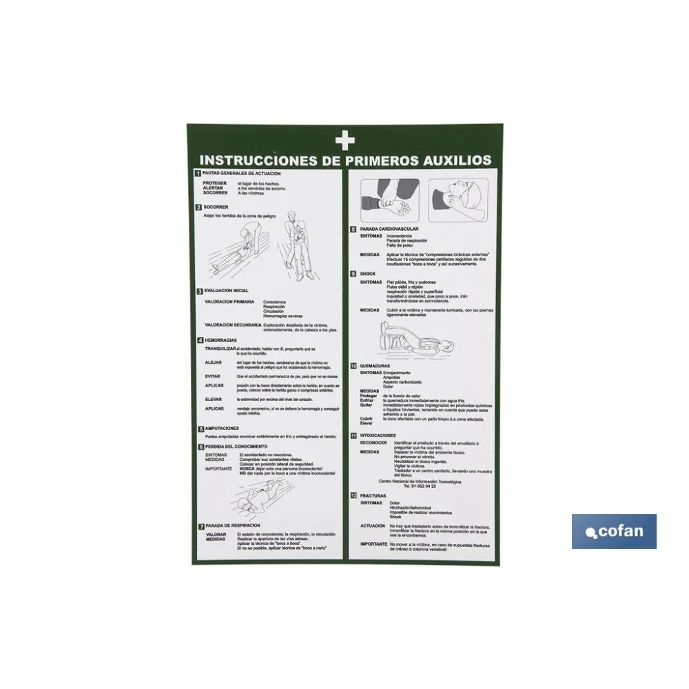 Comprar SEÑAL POLIESTIRENO 420X297MM. (PACK Cofan | almacendeferreteriacor.es