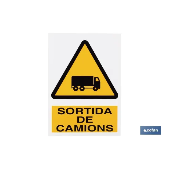 Comprar SEÑAL POLIESTIRENO 297X210 MM (PACK Cofan | almacendeferreteriacor.es