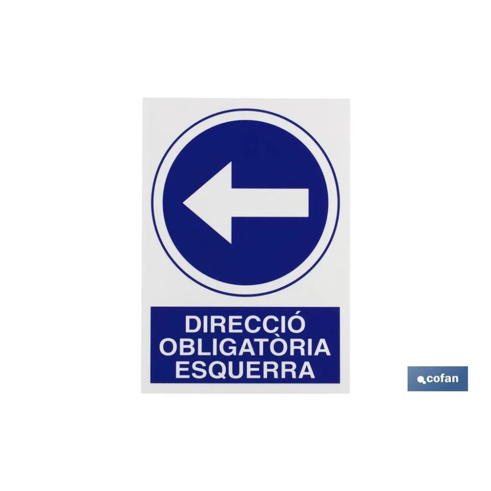 Comprar SEÑAL POLIESTIRENO 297X210 MM (PACK Cofan | almacendeferreteriacor.es