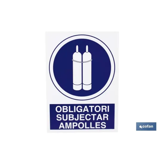 Comprar SEÑAL POLIESTIRENO 297X210 MM (PACK Cofan | almacendeferreteriacor.es