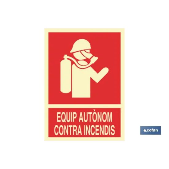 Comprar SEÑAL LUMINISCENTE 297X210MM. (PACK Cofan | almacendeferreteriacor.es