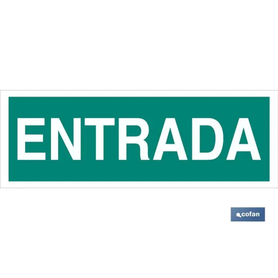Comprar SEÑAL LUMINISCENTE 400X100MM (PACK: Cofan | almacendeferreteriacor.es