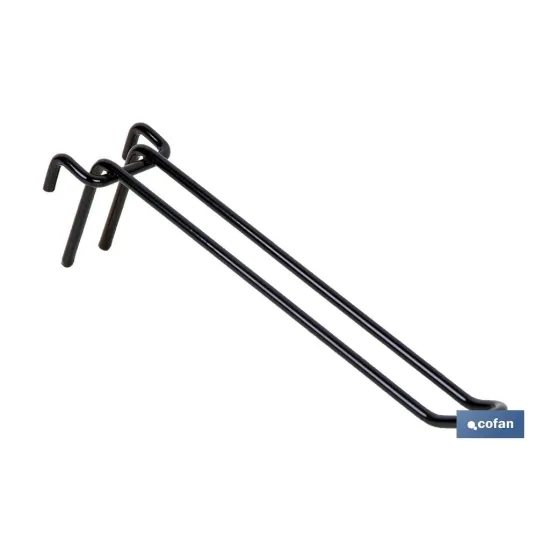 Comprar GANCHOS AZUL BLISTER DOBLE VARILLA  Cofan | almacendeferreteriacor.es