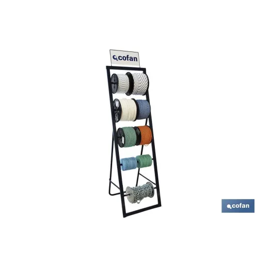 Comprar EXPOSITOR SIMPLE PARA CADENA (5 ROL Cofan | almacendeferreteriacor.es