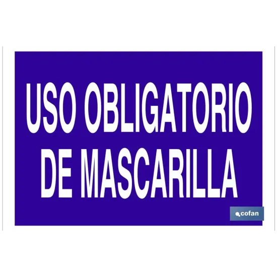 Comprar SEÑAL POLIESTIRENO 297X210MM. (PACK Cofan | almacendeferreteriacor.es