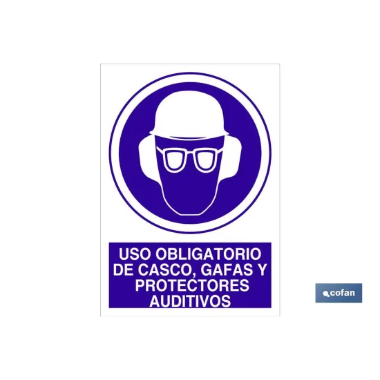 Comprar SEÑAL ADHESIVA 148X105MM. (PACK: 1  Cofan | almacendeferreteriacor.es
