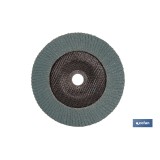 DISCO LAMINADO PROFESIONAL INCLINADO 178 MM. - GRANO 40 ZIRCONIO