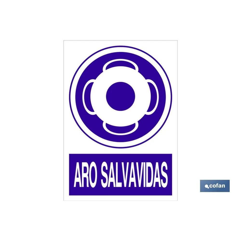Comprar SEÑAL POLIESTIRENO 210X148MM (PACK: Cofan | almacendeferreteriacor.es