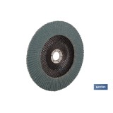 DISCO LAMINADO PROFESIONAL INCLINADO 178 MM. - GRANO 40 ZIRCONIO
