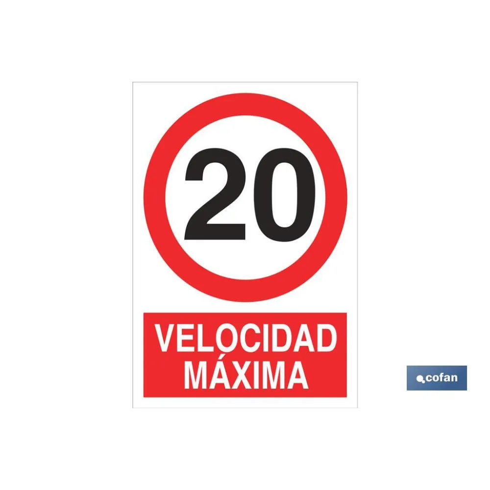 Comprar SEÑAL POLIESTIRENO 297X210MM. (PACK Cofan | almacendeferreteriacor.es