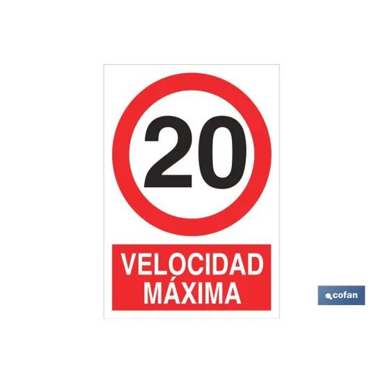 Comprar SEÑAL POLIESTIRENO 420X297MM. (PACK Cofan | almacendeferreteriacor.es