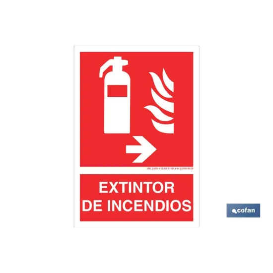 Comprar SEÑAL LUMINISCENTE 210X148MM. (PACK Cofan | almacendeferreteriacor.es