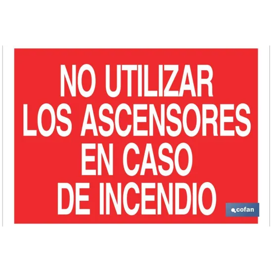 Comprar SEÑAL LUMINISCENTE 210X148MM. (PACK Cofan | almacendeferreteriacor.es