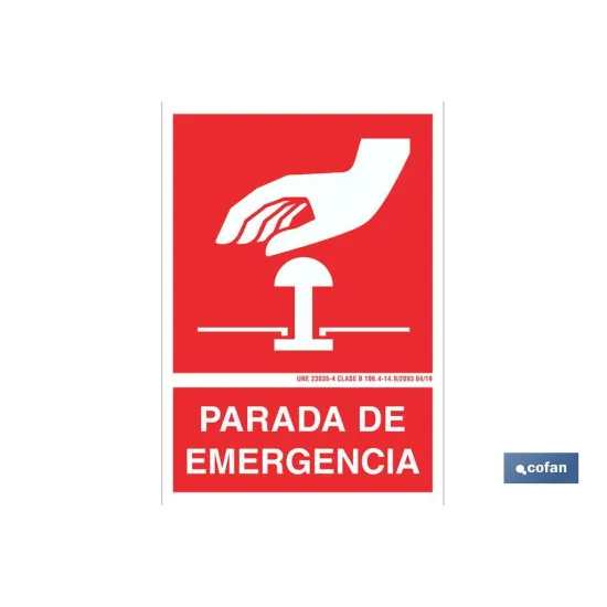 Comprar SEÑAL LUMINISCENTE 210X148MM. (PACK Cofan | almacendeferreteriacor.es