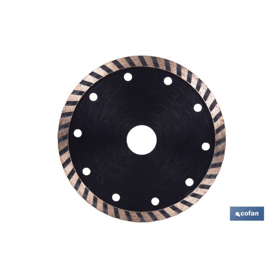 DISCO DIAMANTE TURBO BASICO 125 MM.