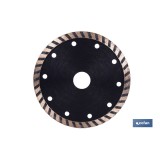 DISCO DIAMANTE TURBO BASICO 125 MM.