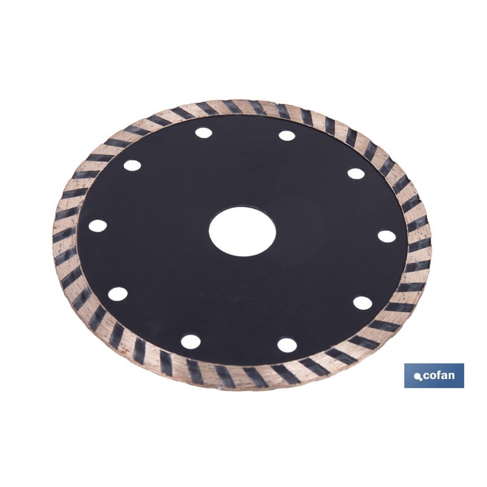 DISCO DIAMANTE TURBO BASICO 125 MM.