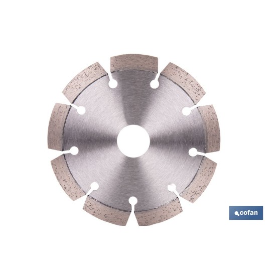 DISCO DIAMANTE MODELO CANTERO 115MM.
