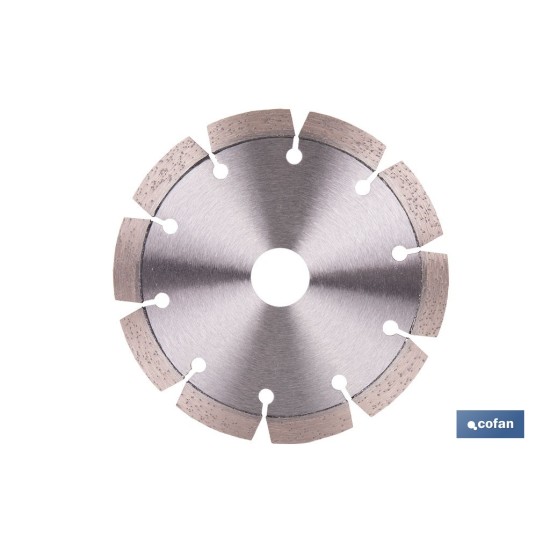 DISCO DIAMANTE MODELO CANTERO 125MM.