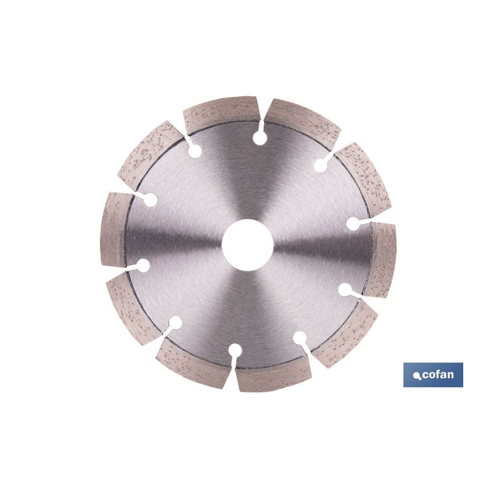 DISCO DIAMANTE MODELO CANTERO 125MM.