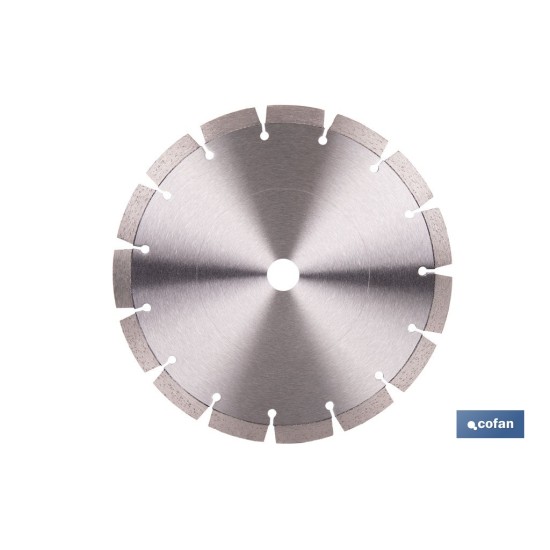DISCO DIAMANTE MODELO CANTERO 230MM.